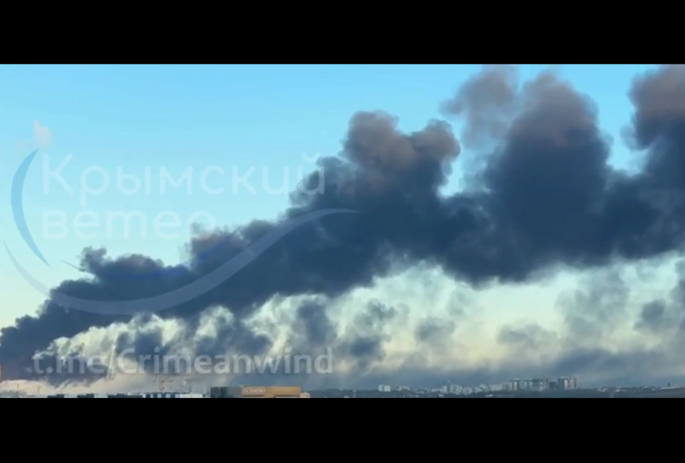 У Гвардійському знову атаковано нафтобазу ATAN