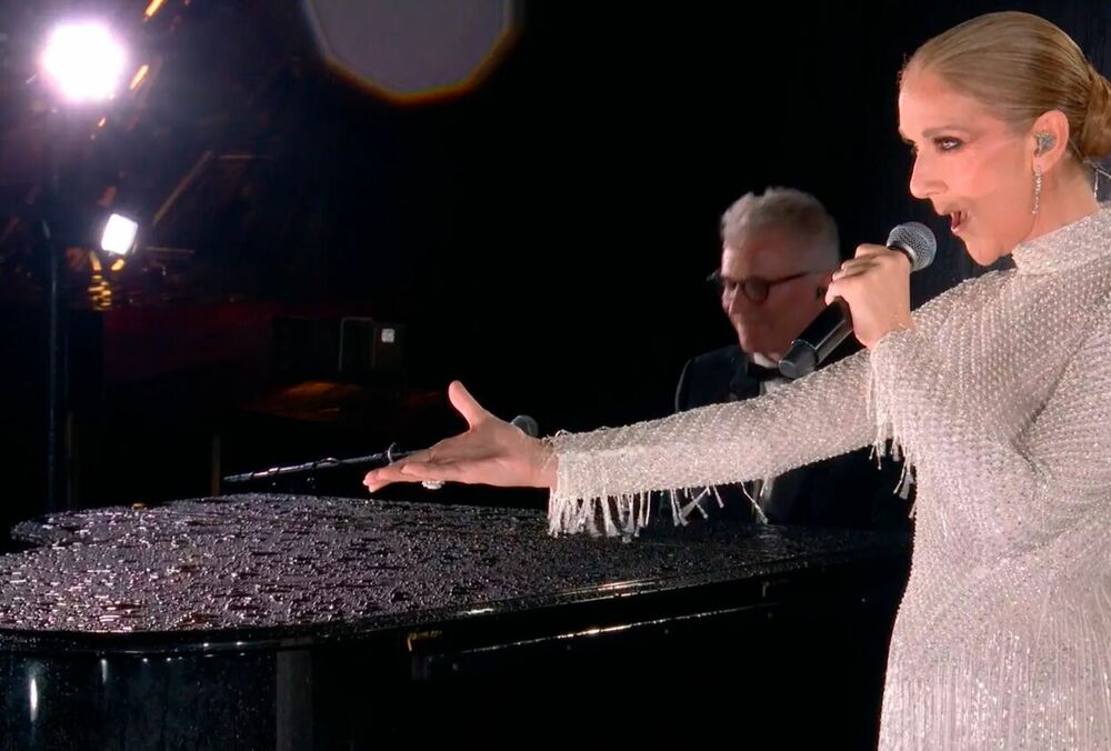 Селин Дион готовится к выступлению на Евровидении