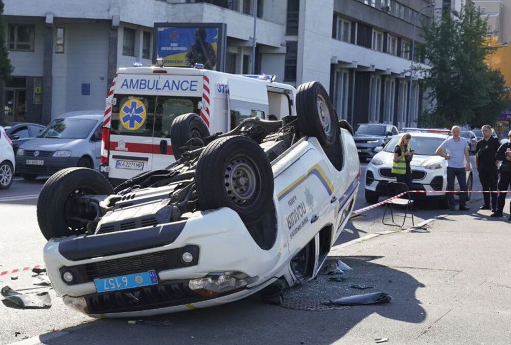У Києві сталася смертельна ДТП із патрульними: загинув поліцейський