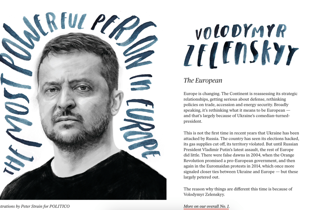 Зеленський відреагував на визнання найвпливовішою людиною: Ми можемо втратити все, тому стали першими