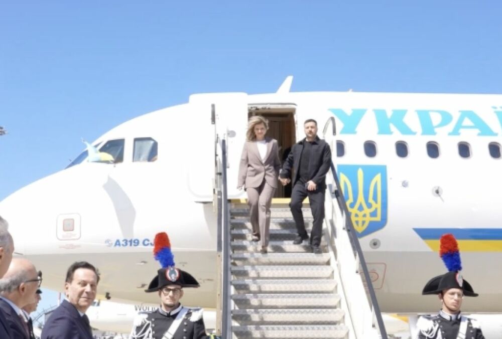 Зеленський прибув з офіційним візитом до Італії
