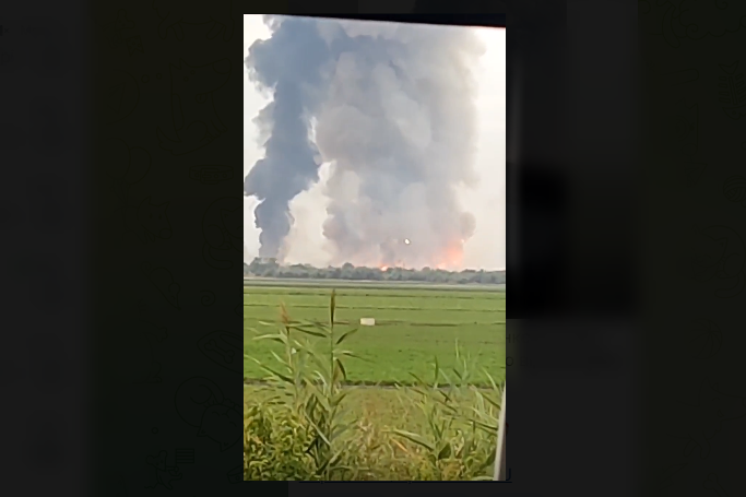 Оккупанты Крыма подтвердили, под Джанкоем детонируют боеприпасы