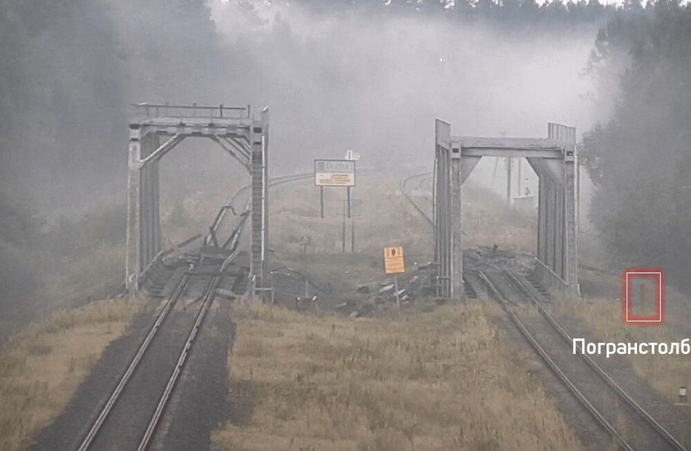 На кордоні з Білоруссю через удар блискавки здетонували міни