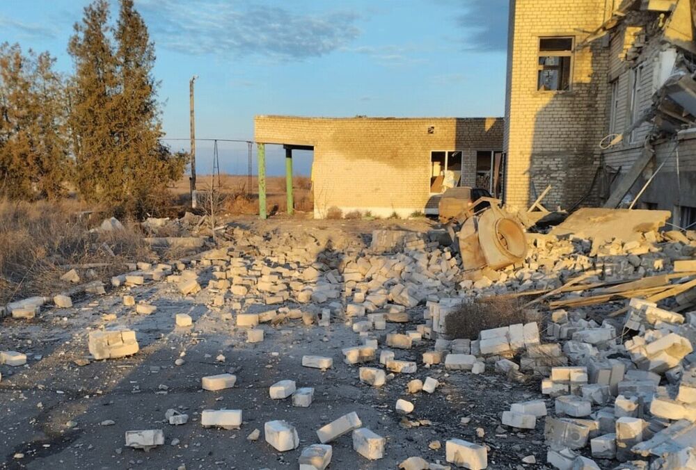 Російськи безпілотник атакував Берислав