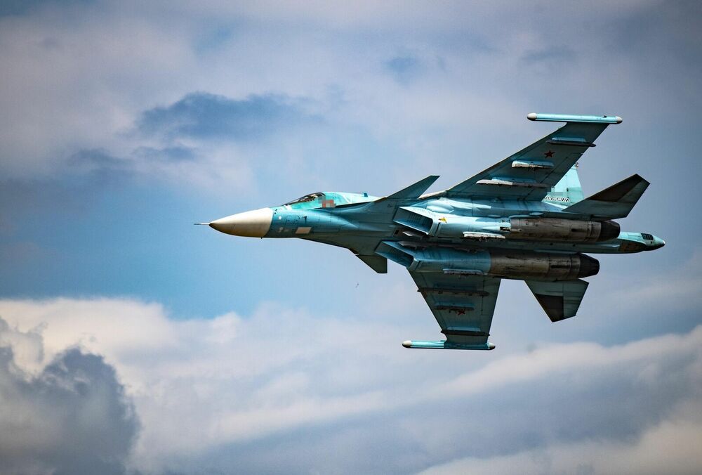 Российские Z-каналы сообщают о потере самолета Су-34