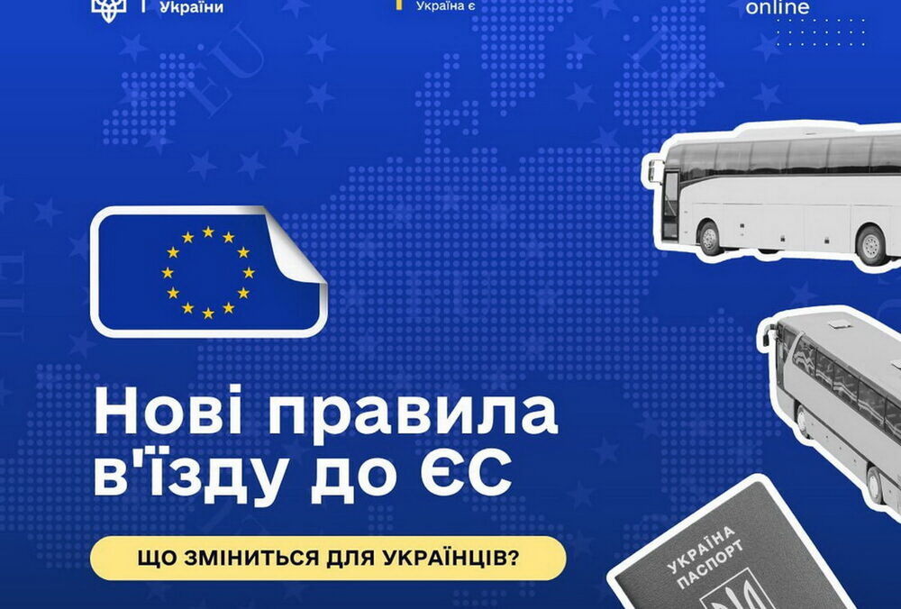 Нові правила перетину кордону з ЄС не запрацюють 10 листопада