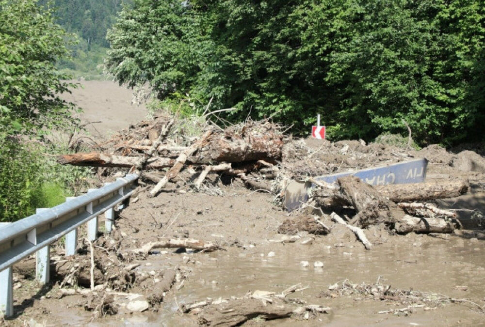 Через зсув ґрунту в Шові в Грузії відкрили кримінальну справу