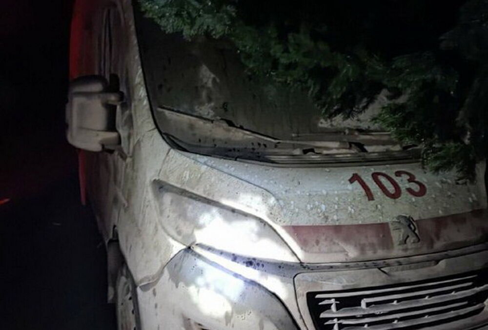 В Купянске россияне обстреляли ”скорую”, есть пострадавший