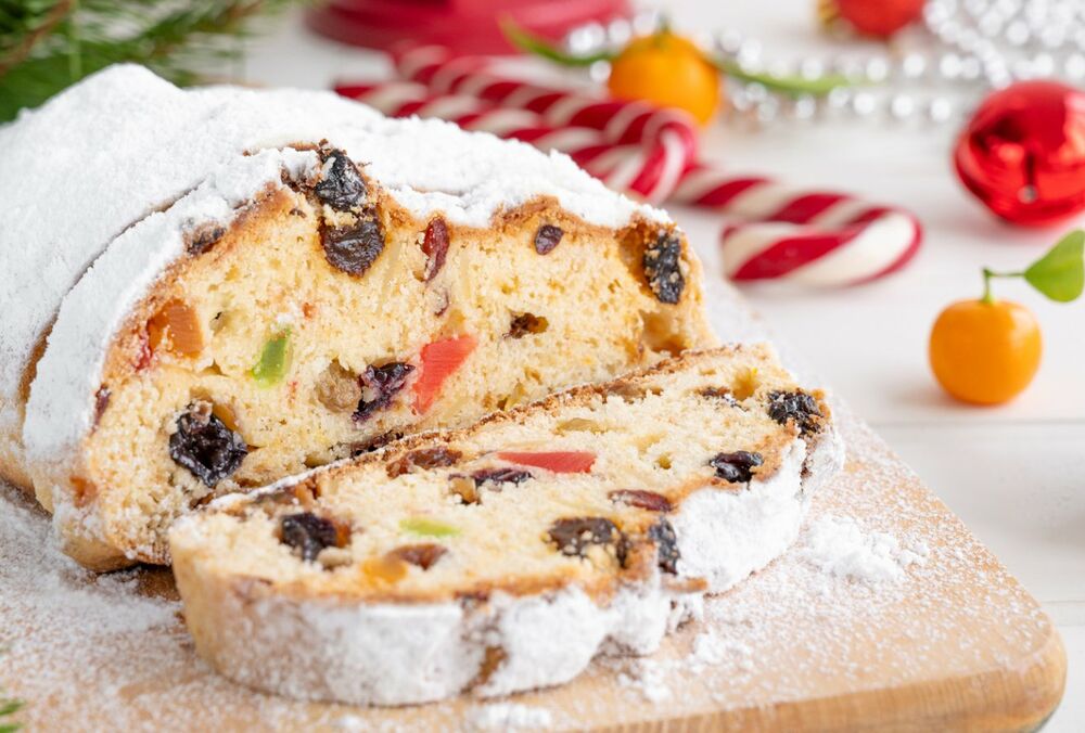 Готовим немецкий рождественский кекс штоллен по рецепту Лилии Цвит