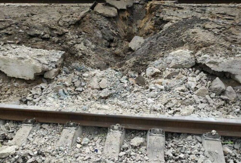 Російські ракети пошкодили залізницю у Кривому Розі