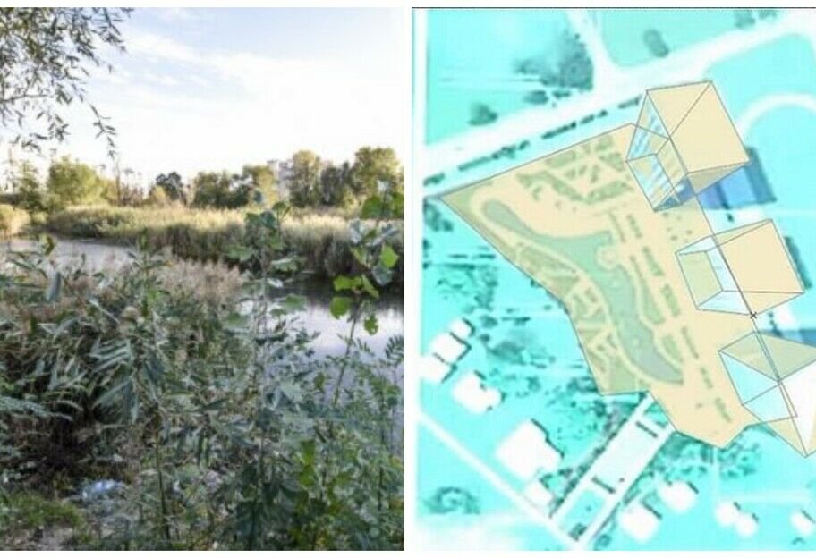 Озеро ”Утиное” в Дарницком районе собираются засыпать и построить высотки