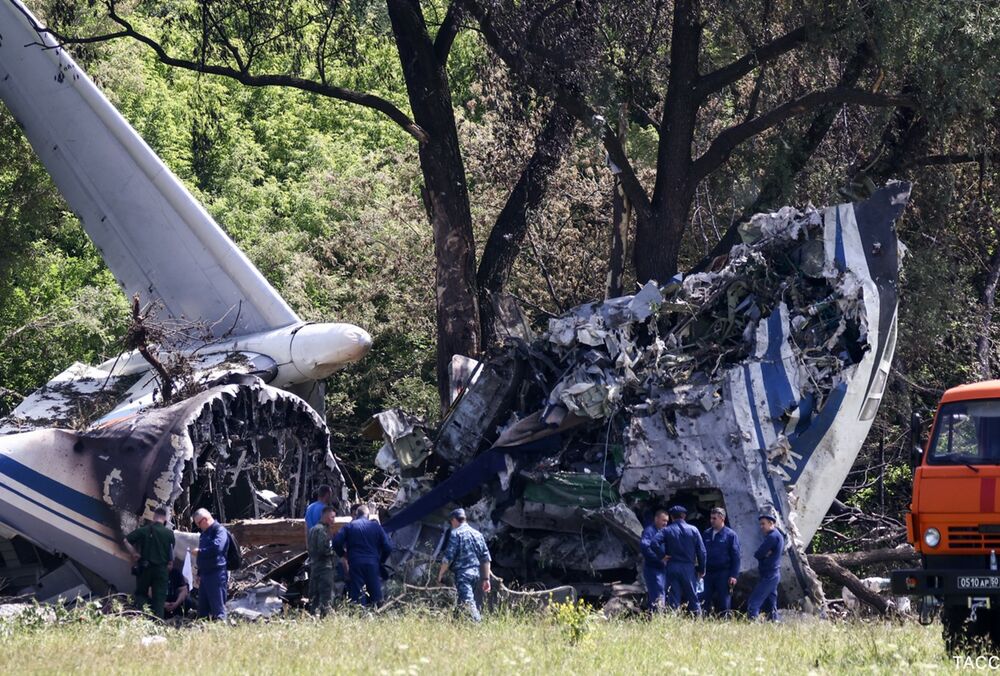 У Росії розбився військово-транспортний літак Іл-76