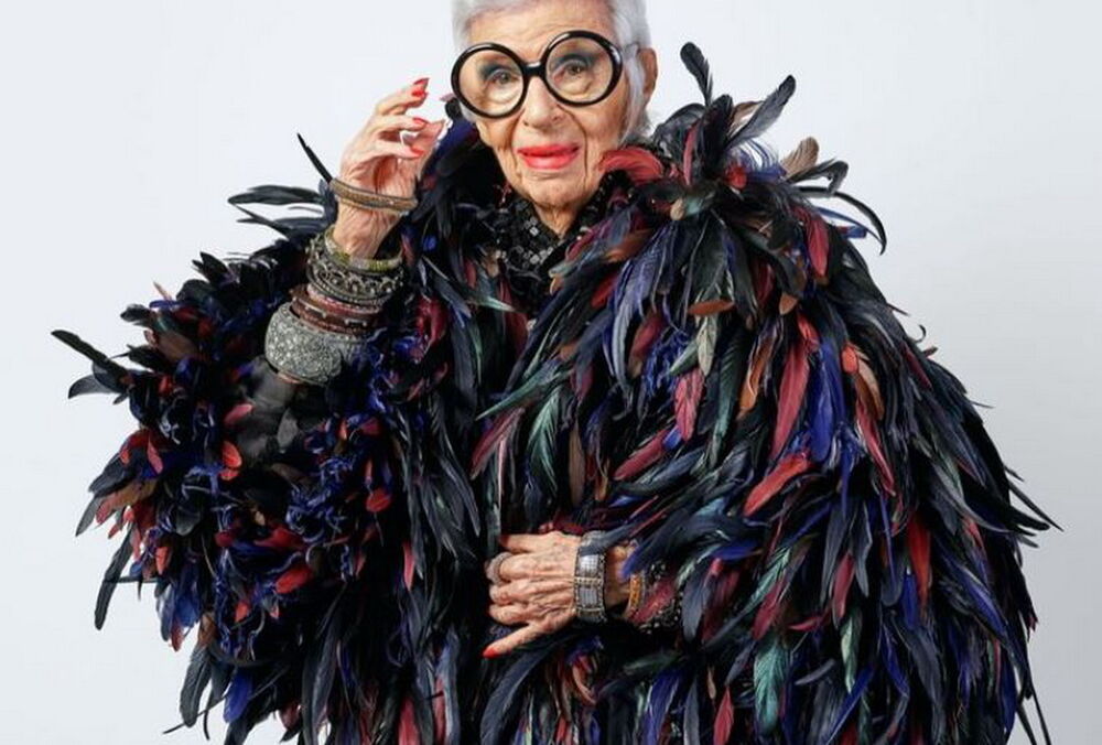 Померла культовий дизайнер, колекціонер та модель Айріс Апфель