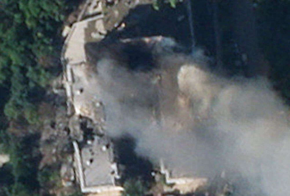 З'явилися супутникові знімки враженого ракетою штабу Чорноморського флоту