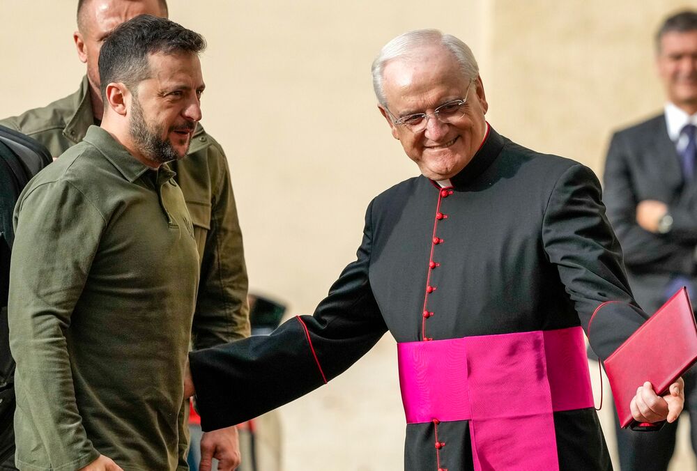 Зеленский встретился с Папой Римским