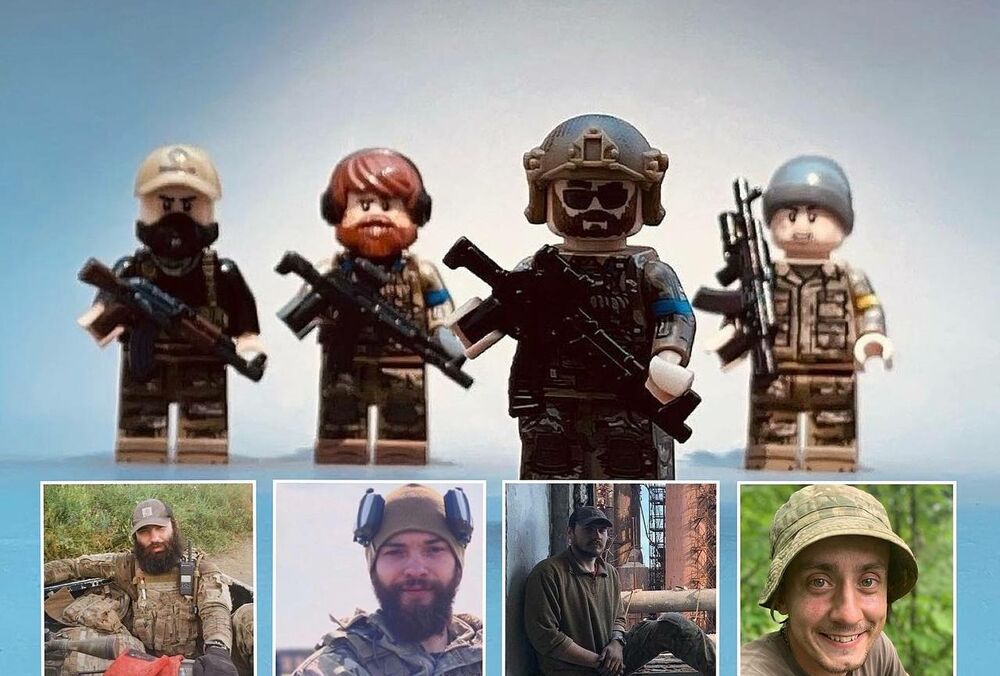 LEGO випустило фігурки чотирьох захисників Маріуполя: фото