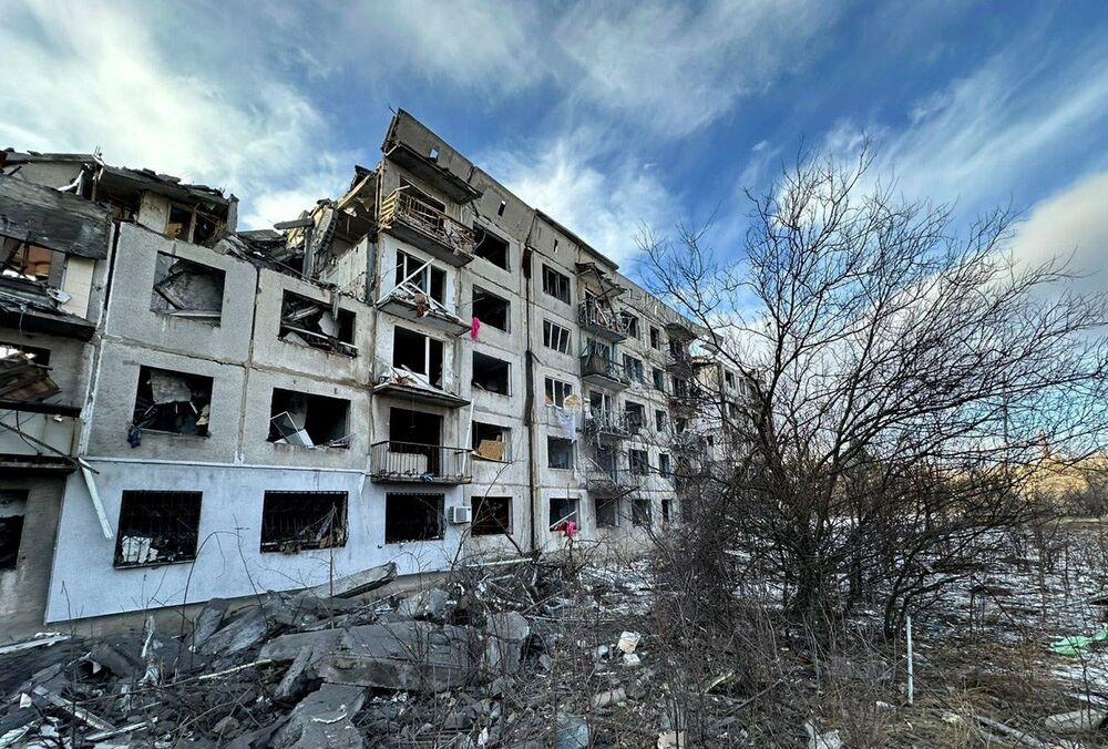 Росія завдала ракетного удару по Мирнограду