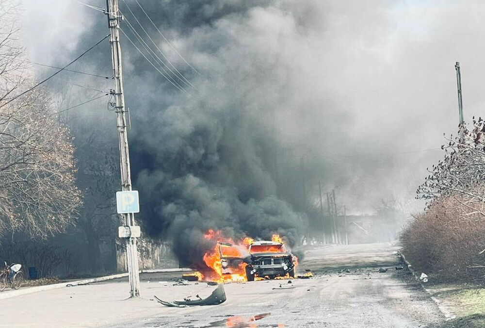 Росіяни обстріляли Вовчанськ із РСЗВ: є загибла Росіяни обстріляли Вовчанськ із РСЗВ: є загибла