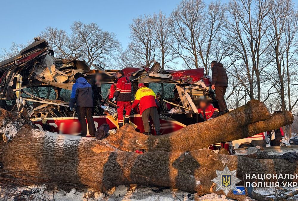 Автобус ”Відень-Київ” потрапив у ДТП у Львівській області: постраждали 9 людей