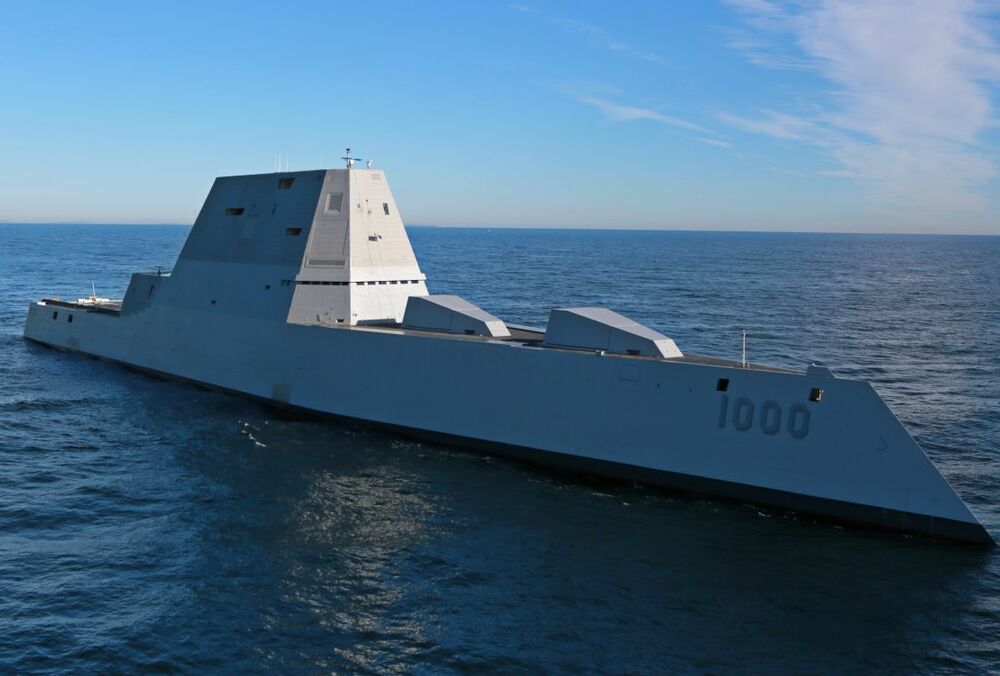 На новейшем американском эсминце Zumwalt стоимостью 9 млрд. долл. появились ржавчины 