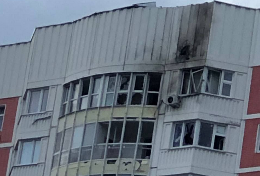 Десятки дронов атаковали Москву и Подмосковье: фото, видео