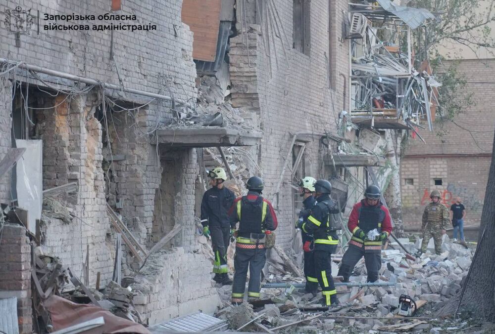 Выросло количество раненых в результате атаки по Запорожью