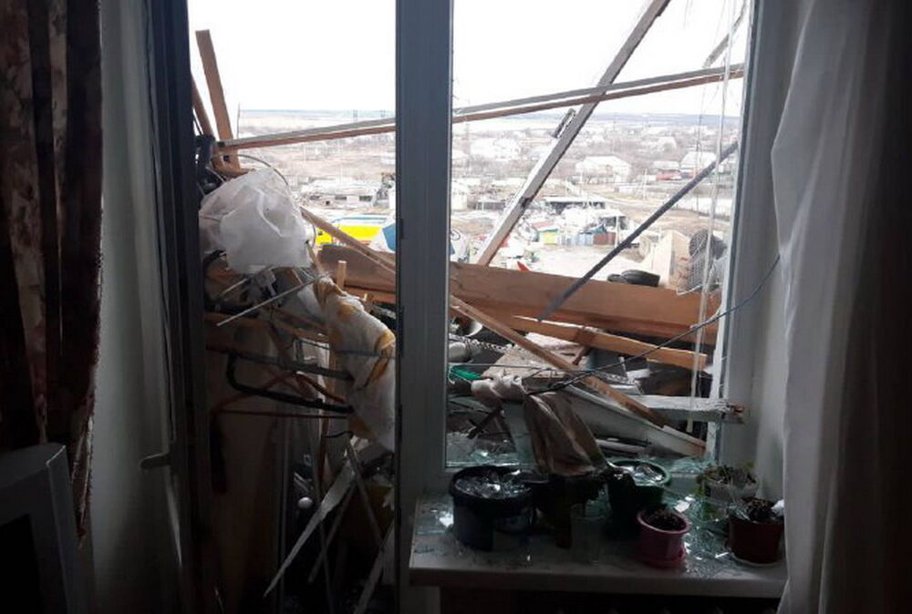 Окупанти вдарили по житловій висотці під Куп'янськом: фото