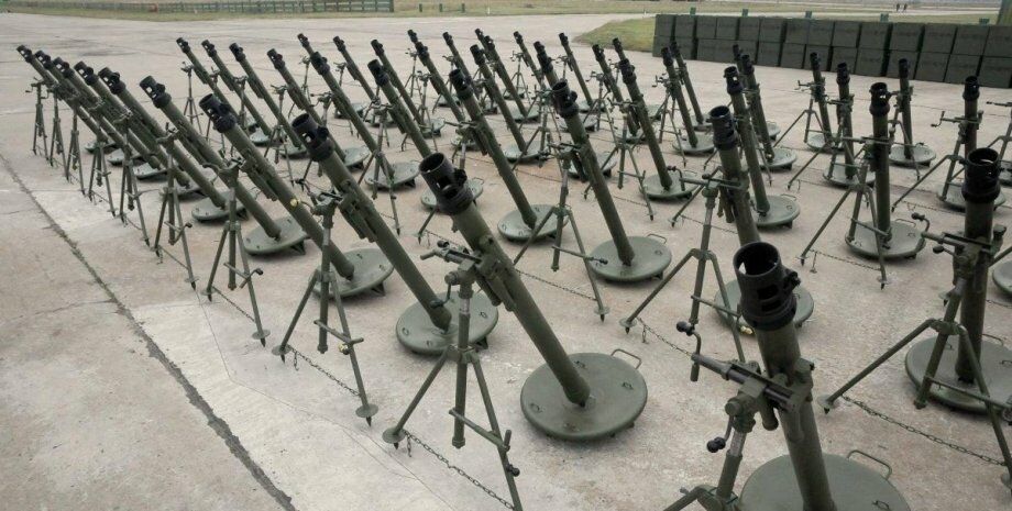 Украина получила от Литвы партию тяжелых минометов 