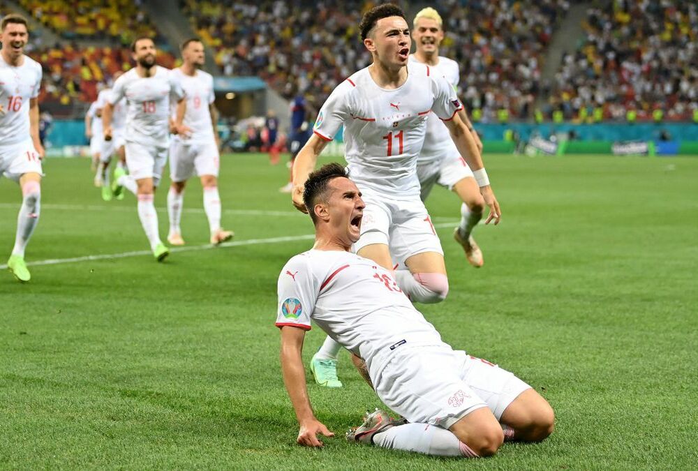 Инфографика: где и когда смотреть четвертьфиналы Евро-2020