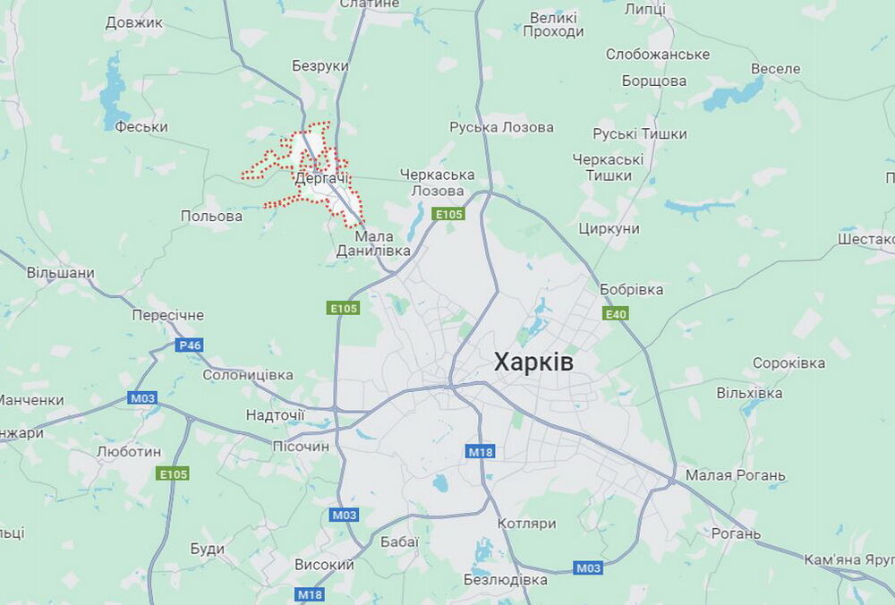 У Дергачах після російського обстрілу вже 13 поранених