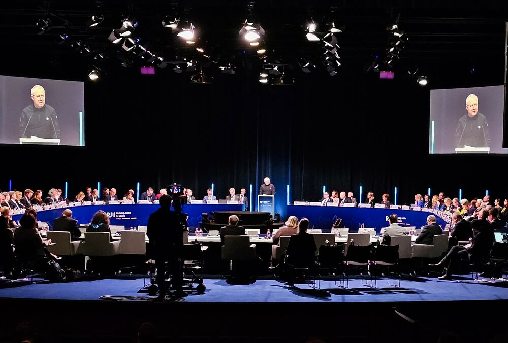 В Гааге 44 стран поддержали спецтрибунал для России за преступления против Украины