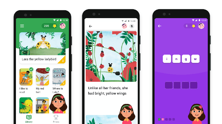 Google запустил сайт, который учит детей читать