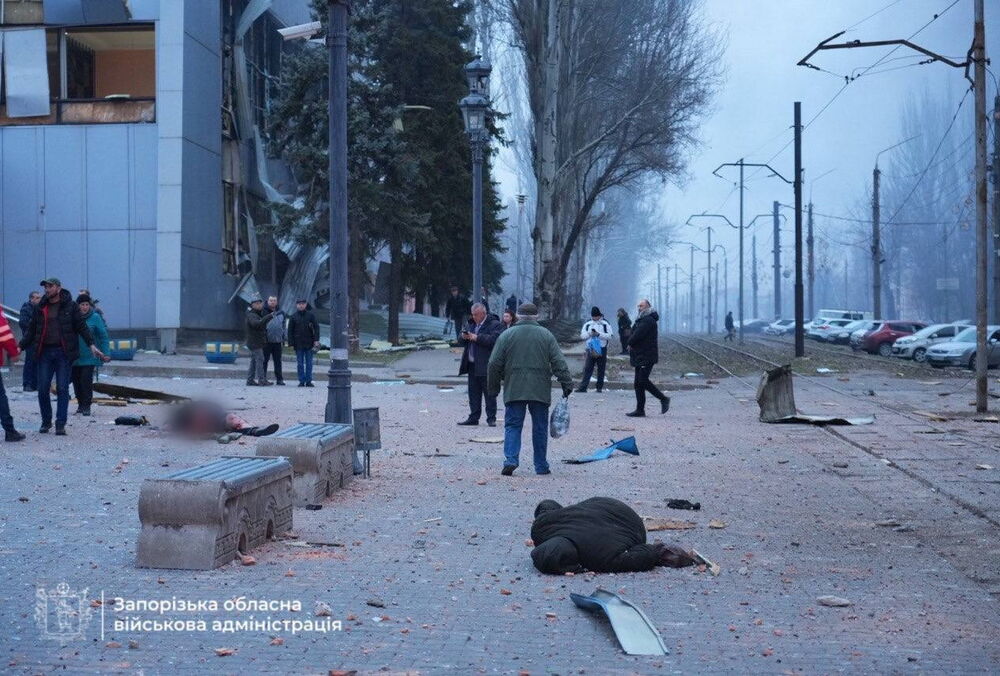 В Запорожье резко возросло количество раненых в результате российского обстрела: фото