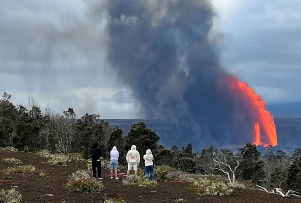 На Гавайях начал извергаться вулкан Килауэа