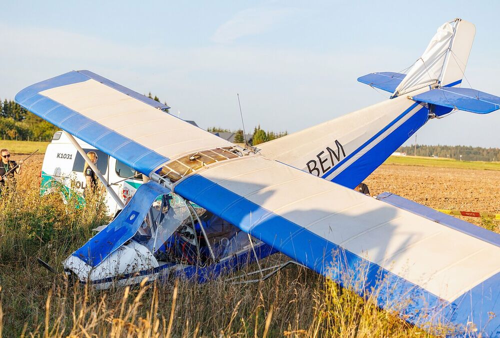 У Литві впав літак з п'яним пілотом на борту