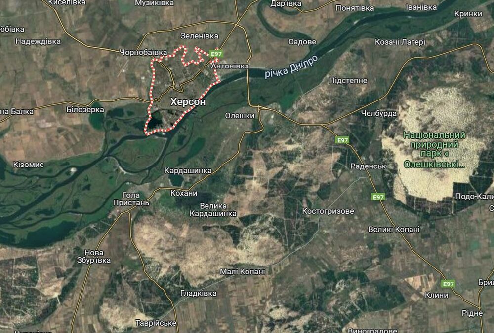 Оккупанты пытаются закрепиться на островах вблизи Херсона: собрали сотни катеров