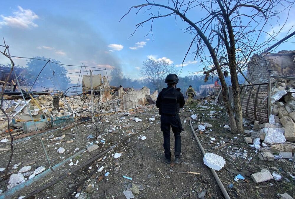 В Харьковской области россияне уничтожили ФАБом целую улицу