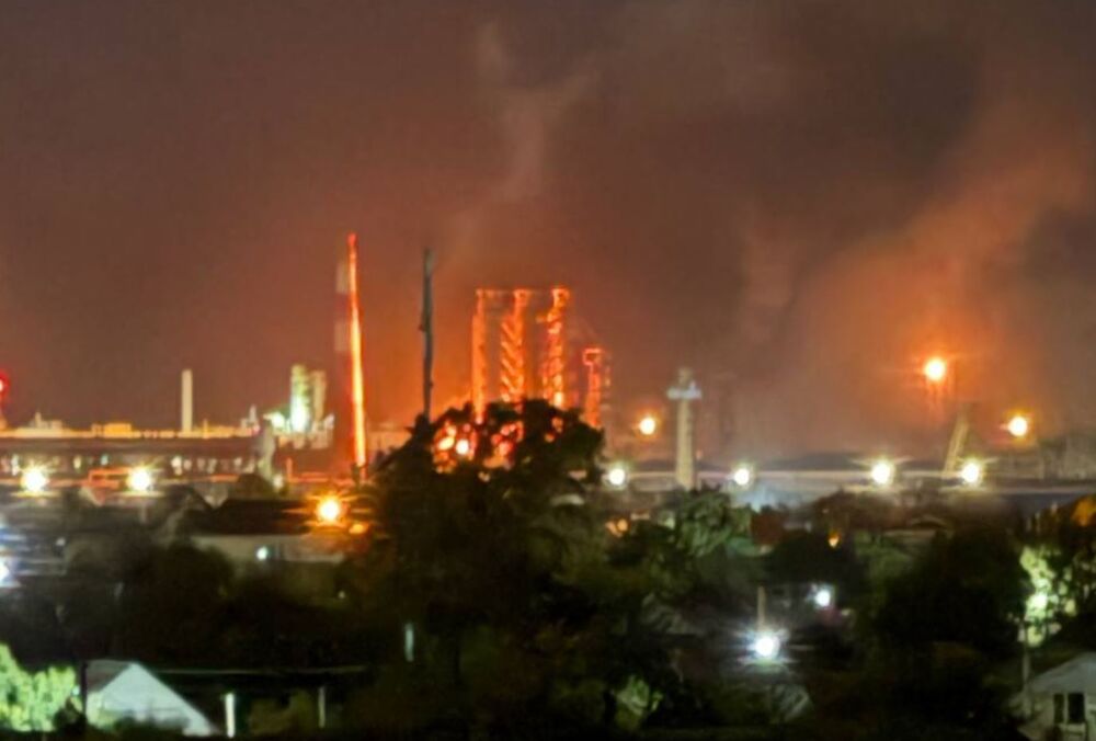 В Краснодарском крае России снова атаковали Афипский НПЗ