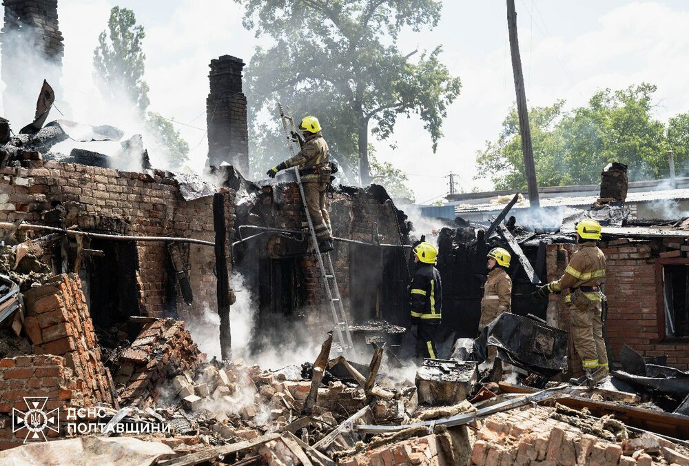 Число пострадавших из-за обстрела Полтавы снова возросло