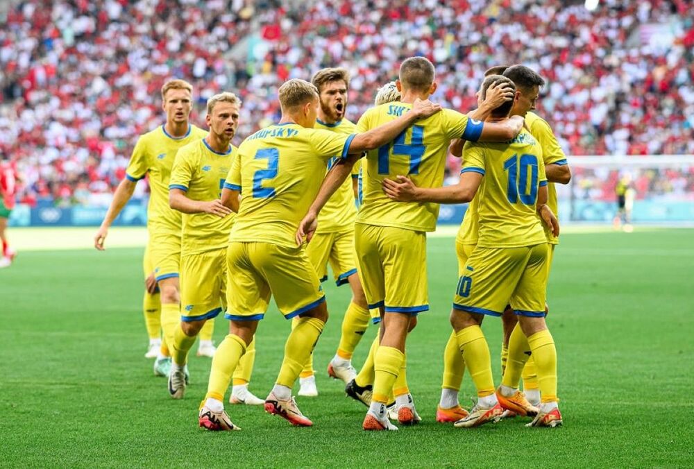 Олимпийская сборная Украины по футболу одержала первую победу Олимпийская сборная Украины по футболу одержала первую победу