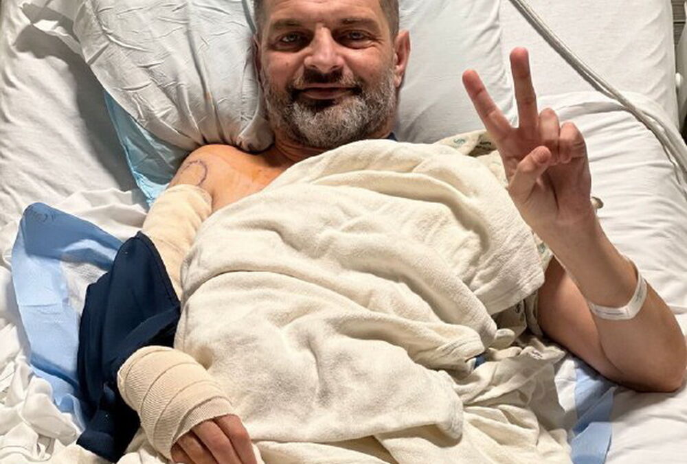 Морпіха з ”Азовсталі” Михайла Діанова прооперували у США: фото