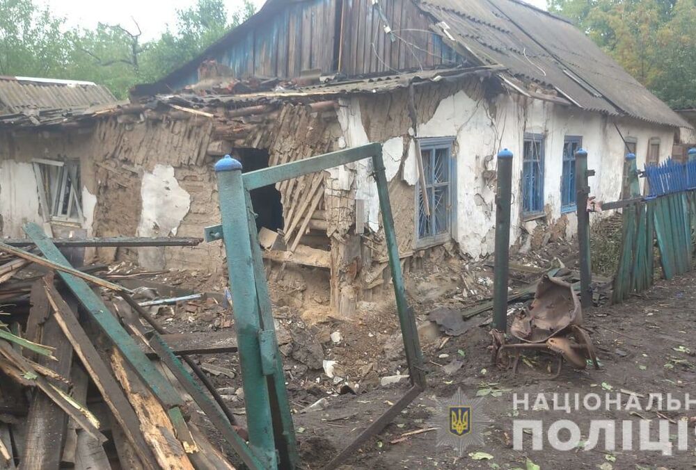 Оккупанты обстреливают освобожденный Святогорск Оккупанты обстреливают освобожденный Святогорск