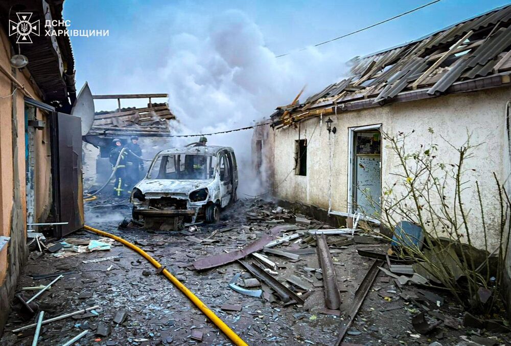 Одна людина постраждала внаслідок удару російського БПЛА по приватному будинку на Харківщині