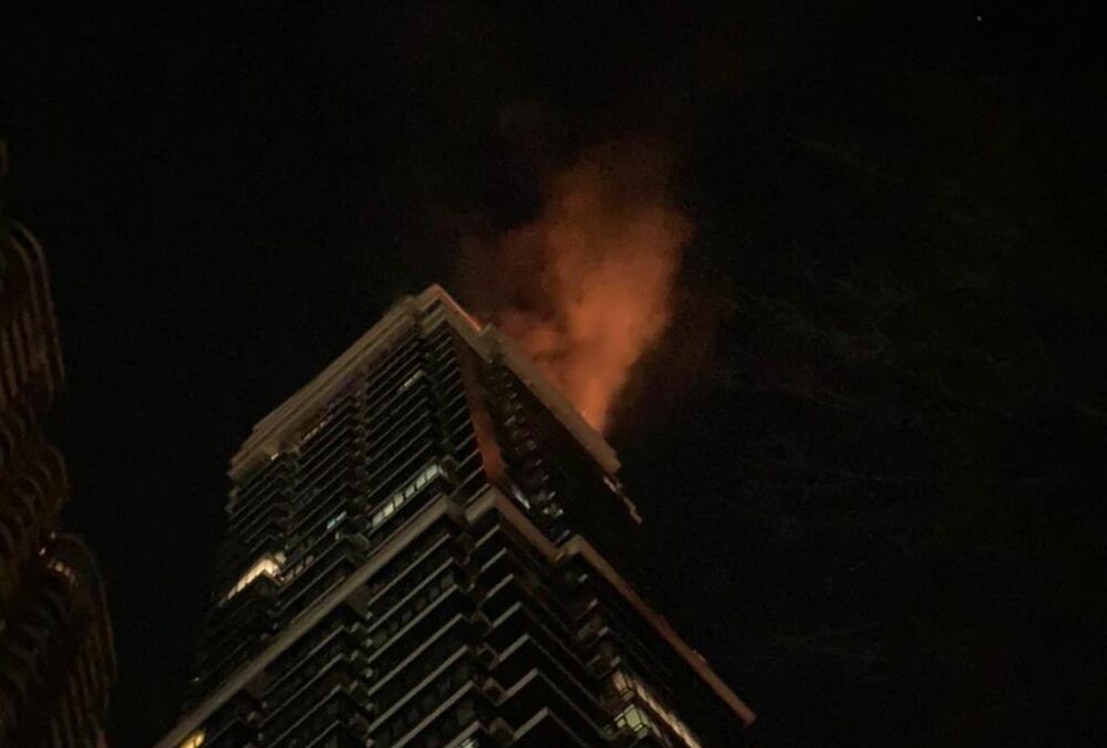 Российский шахед ударил по киевской выстоке, где живет посол Эстонии