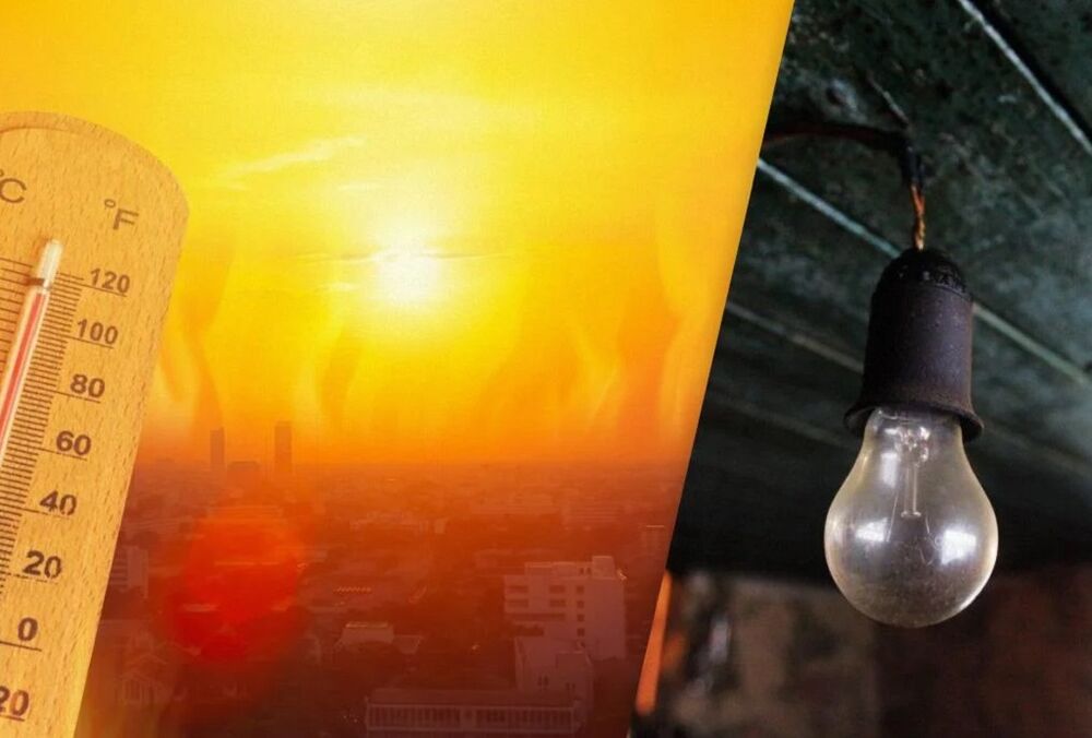 Украина вчера обновила максимум потребления электричества из-за жары 