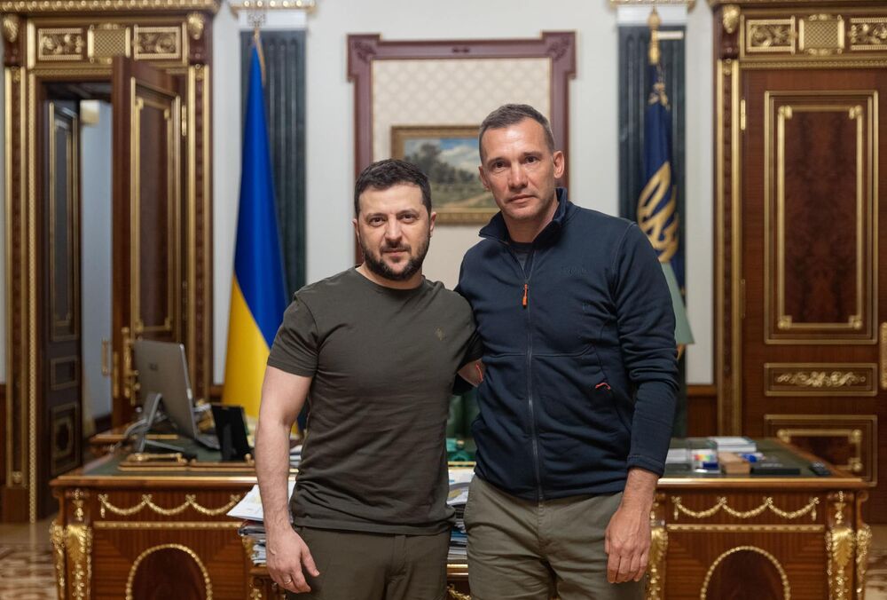 Зеленський призначив футболіста Андрія Шевченка своїм радником