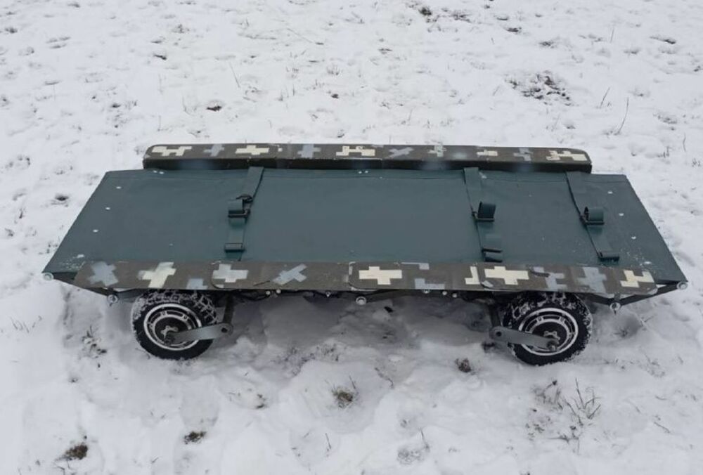 В Украине создали платформу для эвакуации раненых на дистанционном управлении