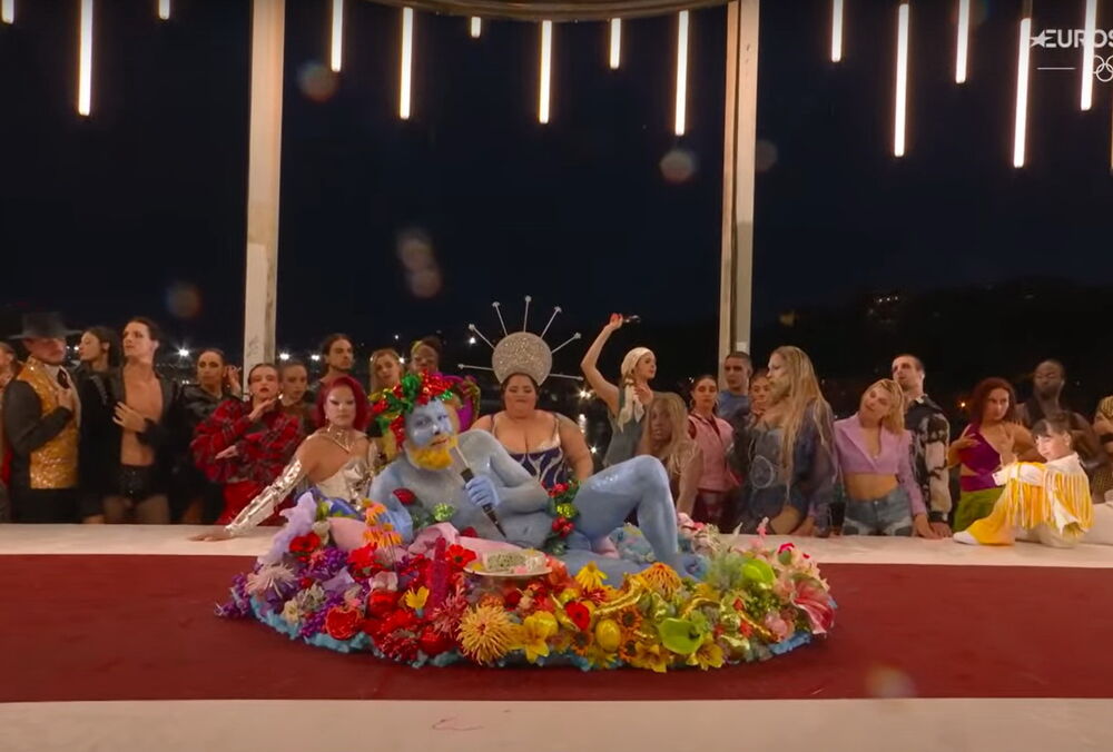 Пародия на работу да Винчи ”Тайная вечеря”, которую показали на открытии Олимпиады, вызвала скандал в сети