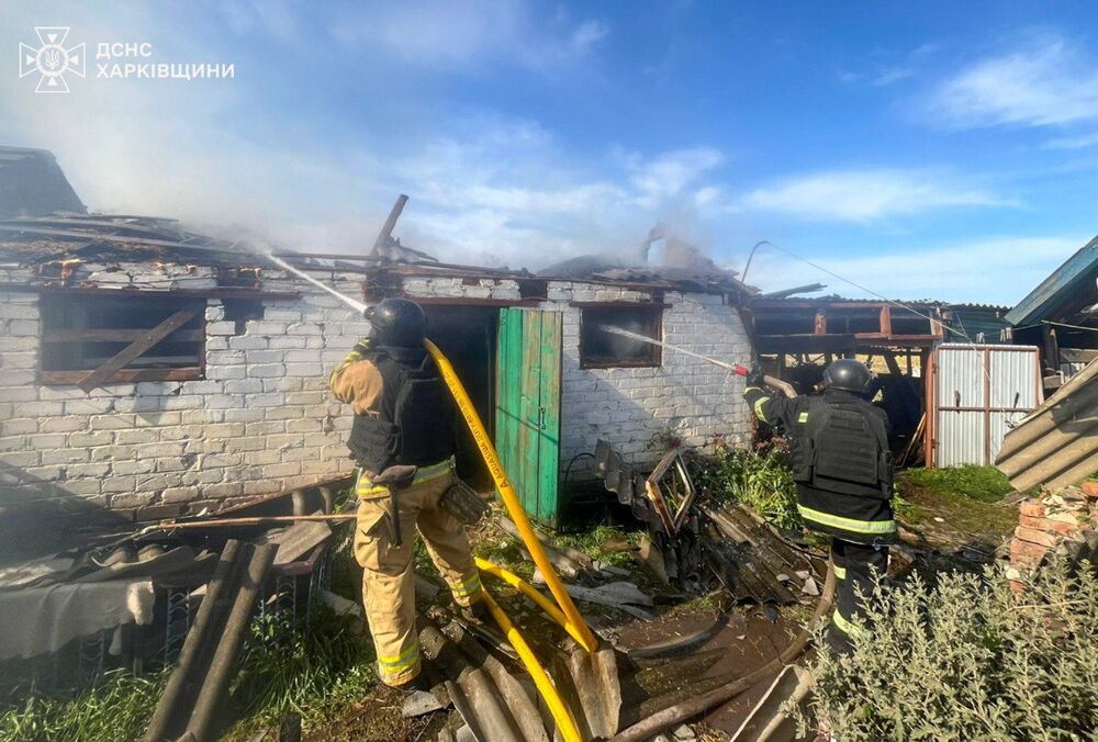 Россияне ударили по селу Шиповатое на Харьковщине