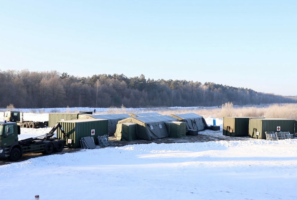 Нидерланды передали пограничникам мобильный госпиталь